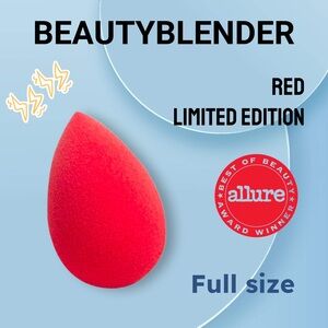 *⚡️🌟🆕📦*BNIB* BEAUTYBLENDER | FULL | ORIGINAL Makeup Sponge - Red